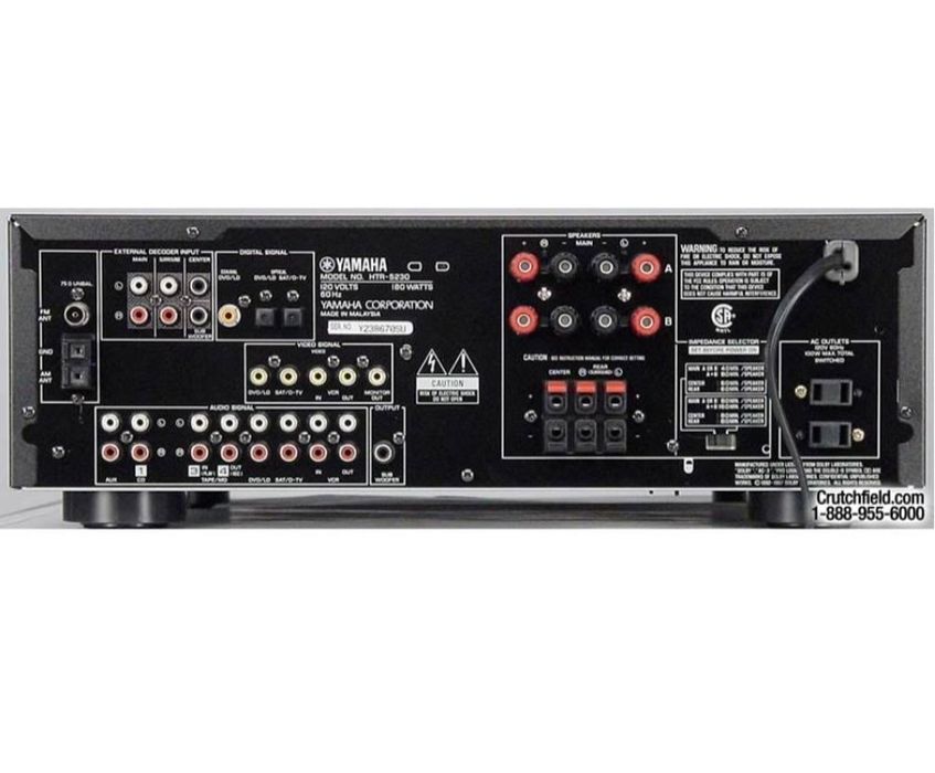 Amplificator Yamaha HTR 5240  cu boxe