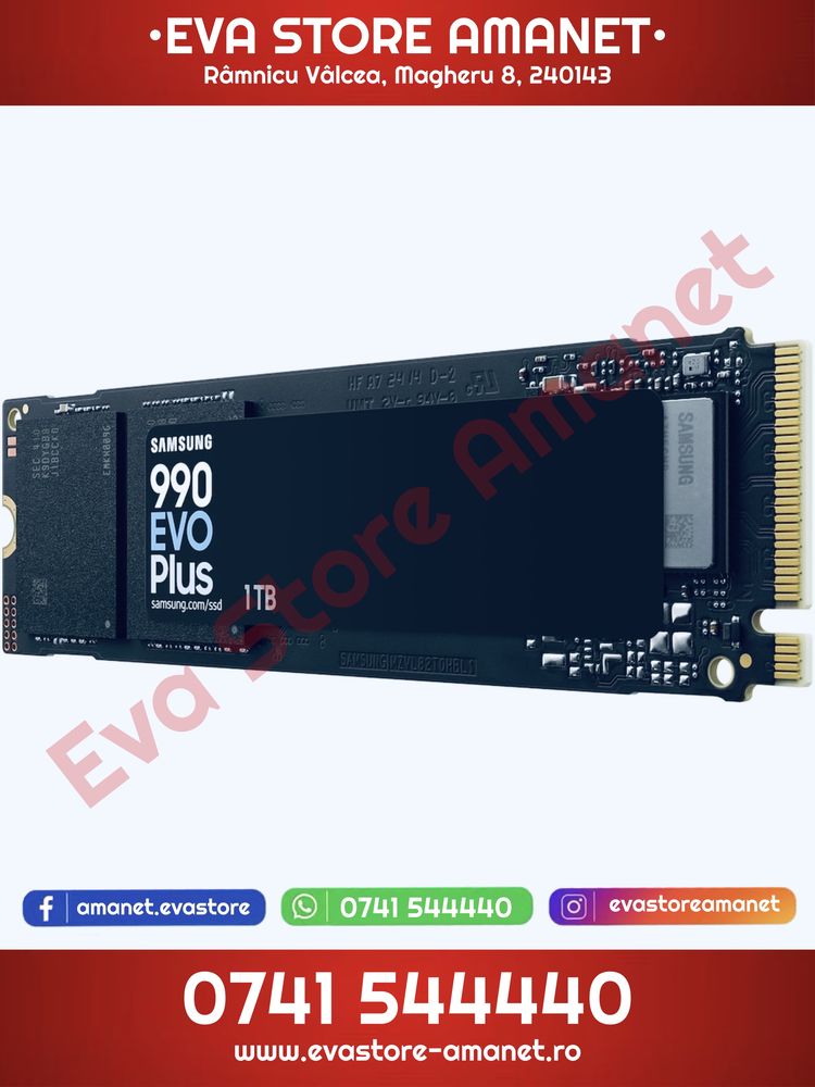 Solid-State Drive (SSD) SAMSUNG 990 EVO Plus 1TB PCI Express M.2