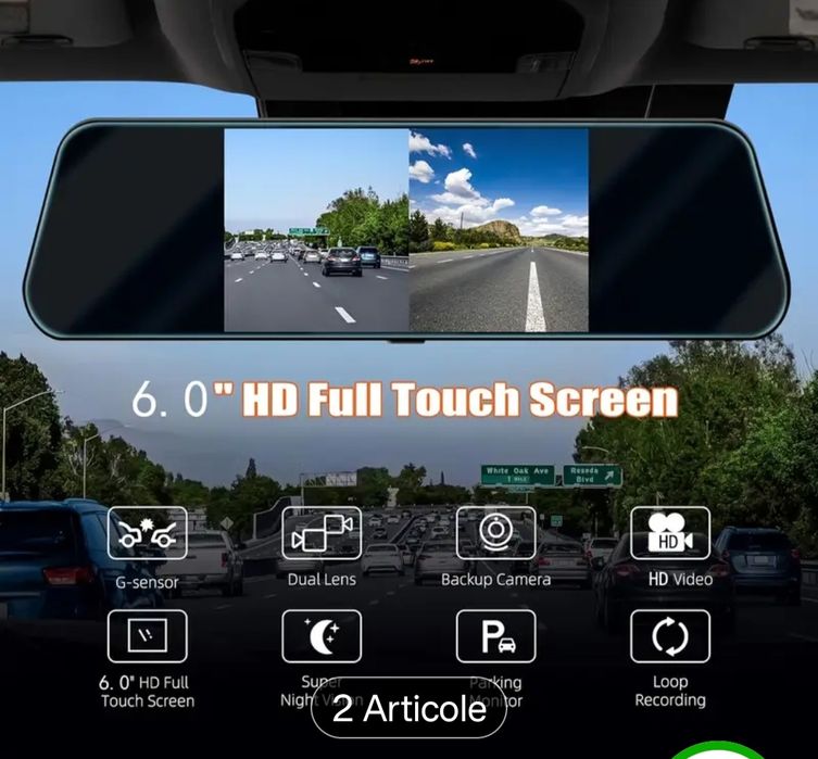 Camera auto + mașalier