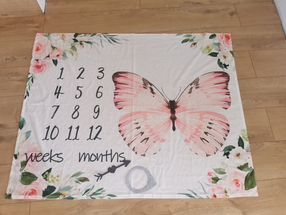 Pătură aniversara bebe