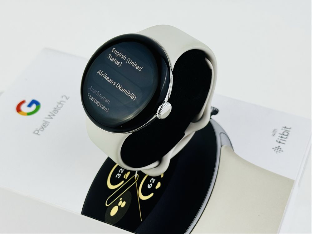 Google Pixel Watch 2 41mm Silver / Porcelain Band Перфектен! Гаранция!