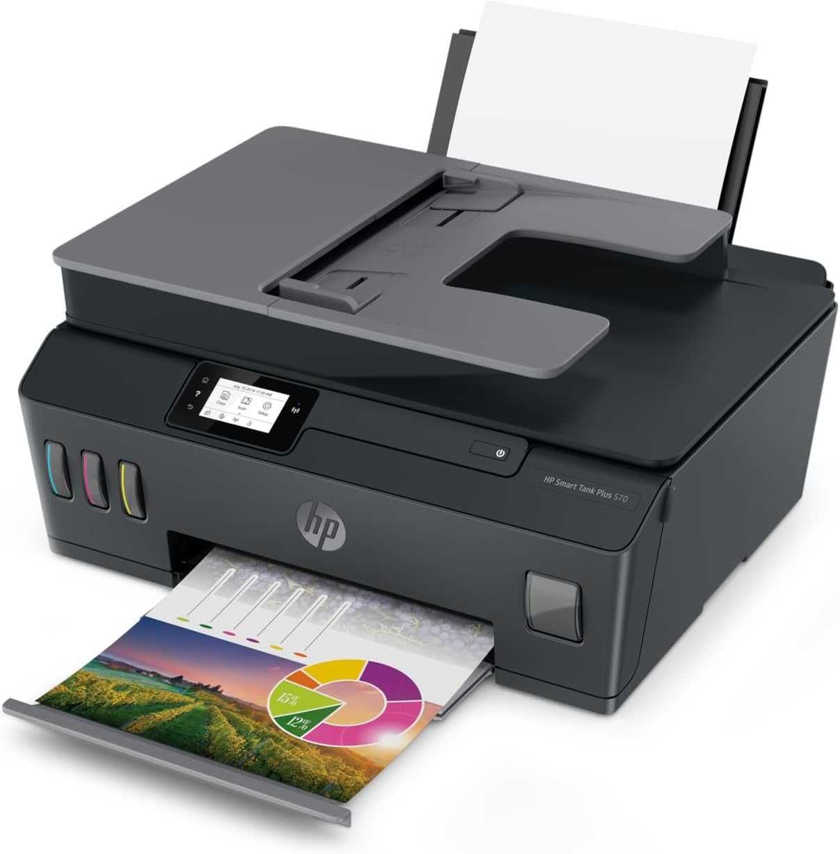 НОВ * HP Smart Tank 570 Wireless All-in-One * 8000 цветно 12000 черно