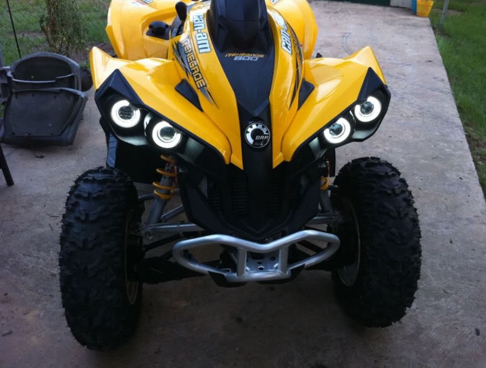 Angel eyes can am renegade