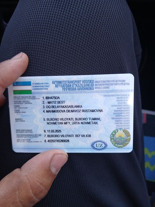 Матиз сотилади  сирожна