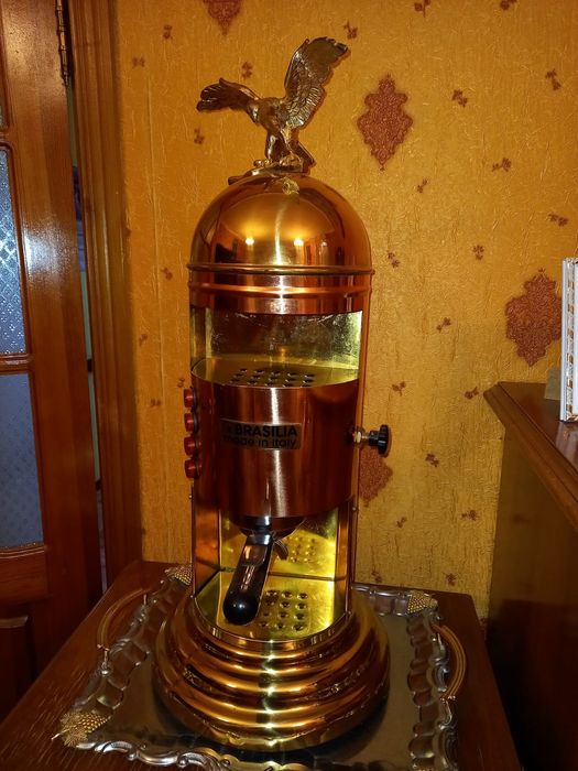 Кофемашина  Brasilia Belle Epoque junior 1 gr п/а (медь/лату