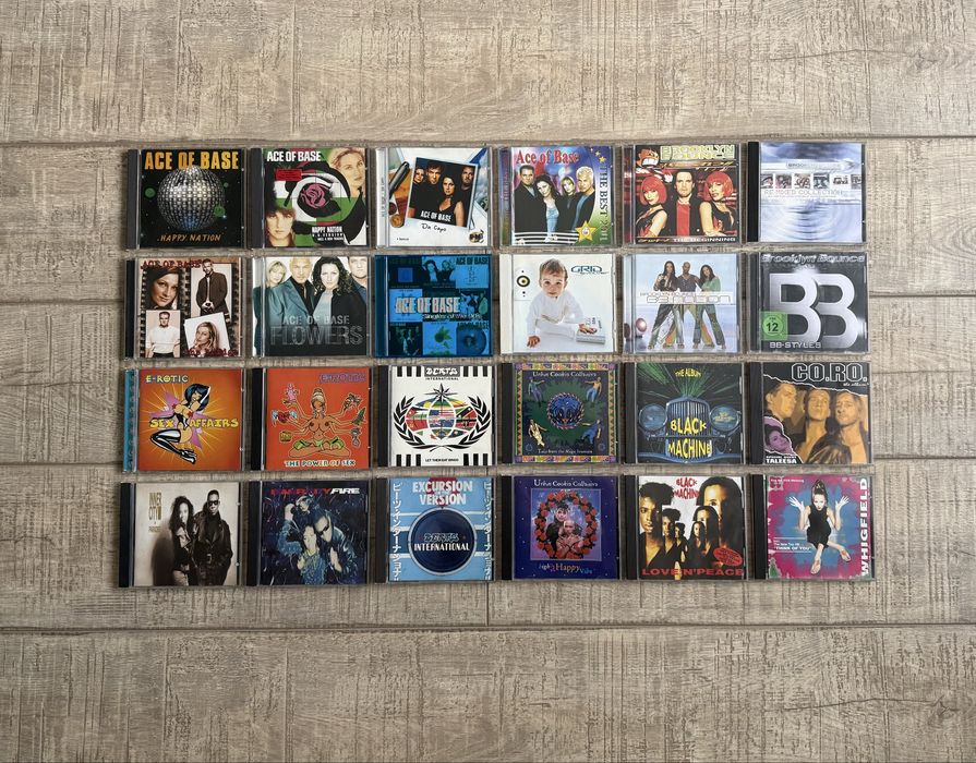 Pachet 22 Eurodance - Ace Of Base/E-rotic/Black Machine/CO.RO/Grid