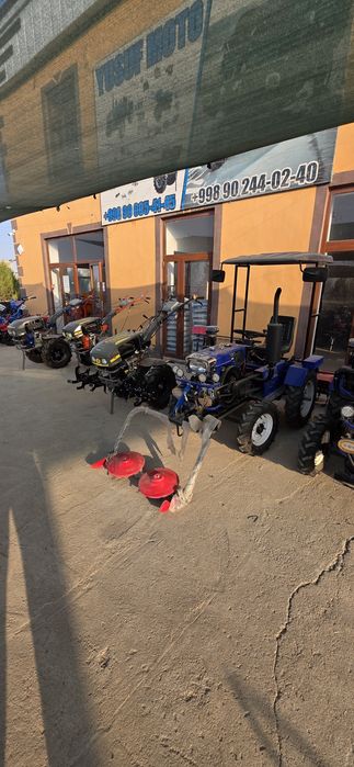 Maxsus motokultuvator o'rish va yerga ishlov berish uchun
