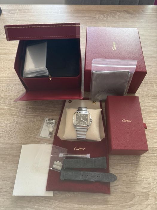 Cartier De Santos Dual Time Large