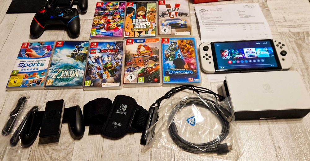 Consola Nintendo Switch OLED (White)