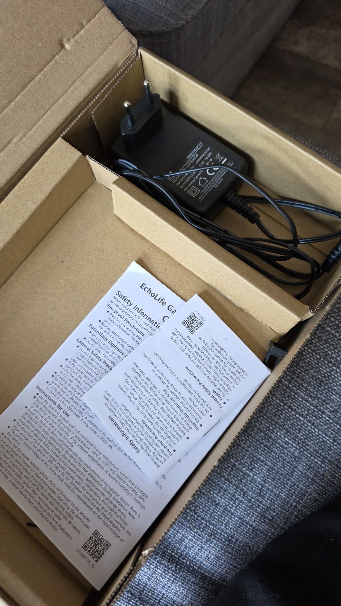 Huawei EchoLife EG8145V5 GPON ONT рутер – Dual-band Wi-Fi, 4xGE, POTS