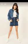 Fusta denim Trendyol noua