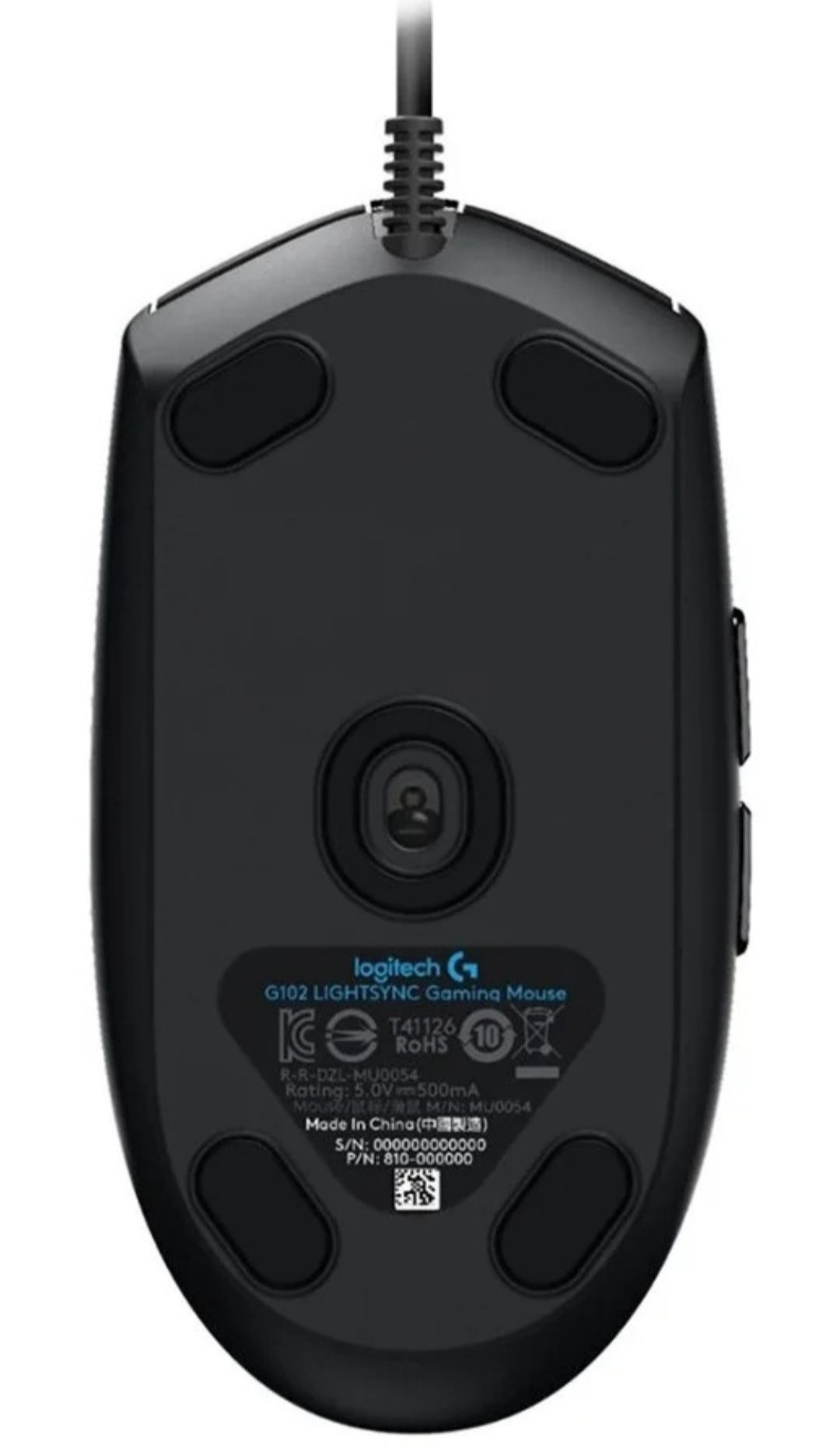 Мышь Logitech G102 Lightsync Черный 8000.0dpi, в наличие .