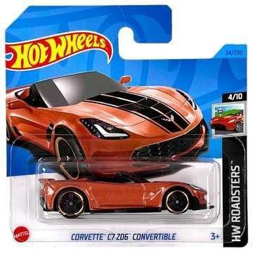 Коллекционная игрушка Hot Wheels CORVETTE C7 Z06 КАБРИОЛЕТ