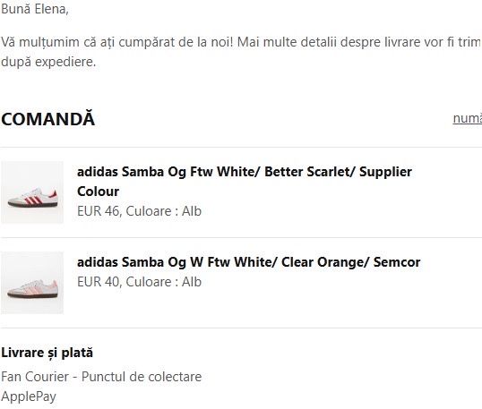 adidas Samba Og W Ftw White/ Clear Orange/ Semcor