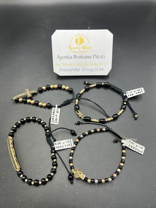 Bratara snur aur 14k