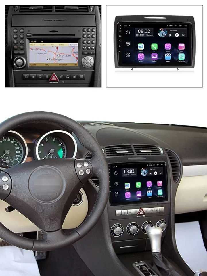 Navigatie Mercedes SLK R171 ( 2004 - 2011 ) 4GB Garantie Camera Gratis