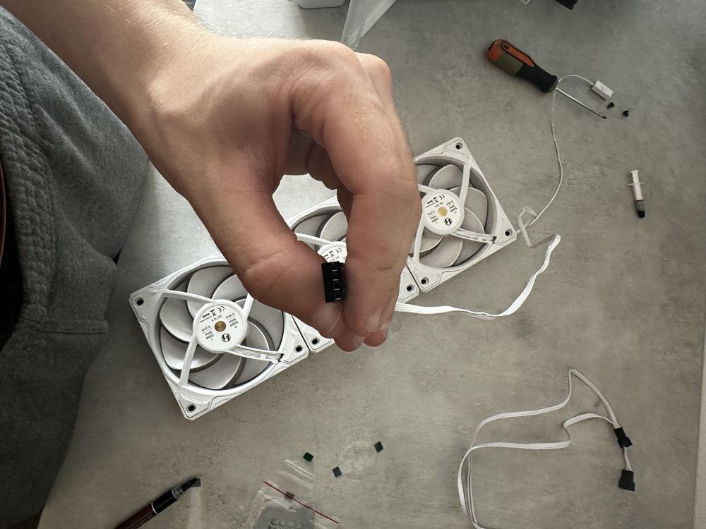 Ventilatoare Lian Li 120mm cu pwm non RGB