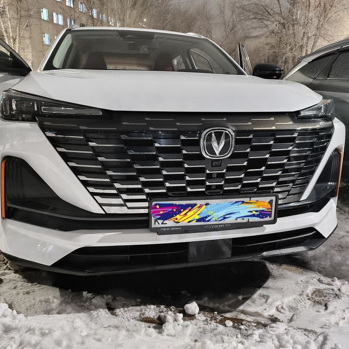 Продам бампер в сборе Changan CS55, есть трещина б/у