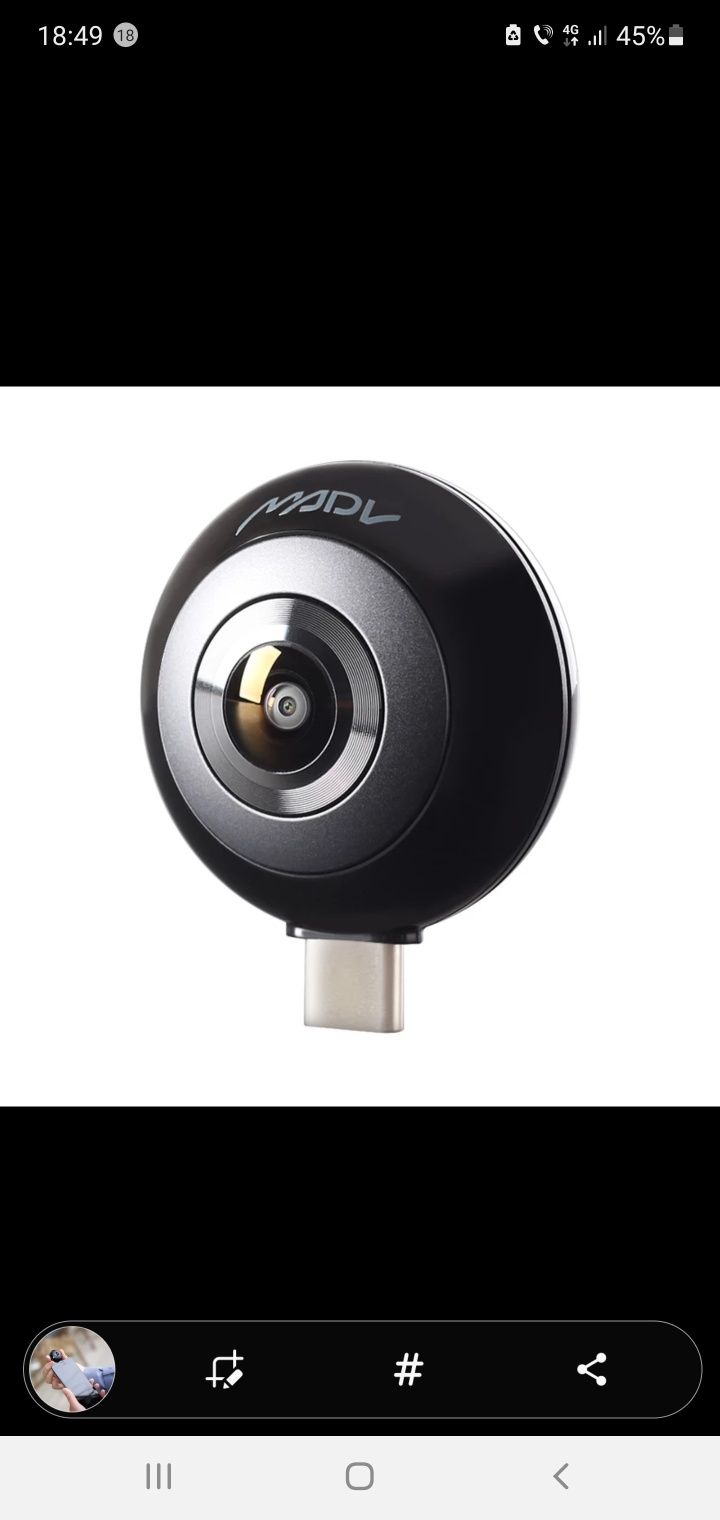 Xiaomi 360( insta 360) camera pentru telefon(vând sau schimb)