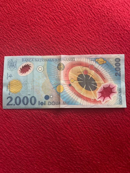 Bancnote 2000 de lei vechi,anul 1999.  Pret:1000 lei doua (set doua)