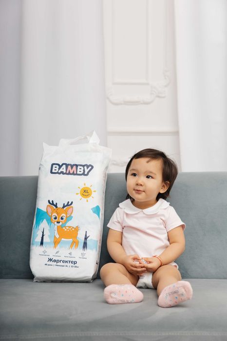 Ликвидация склада подгузников/трусиков BAMBY