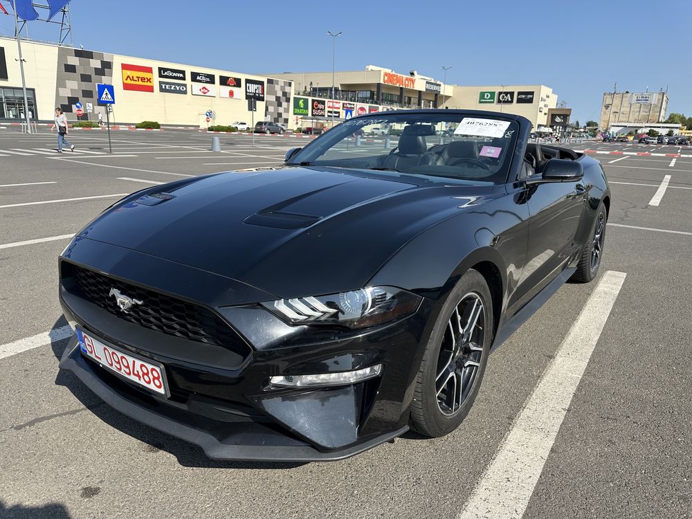 Ford mustang cabrio facelift an 2018 2.3 ecoboost 317cp automat