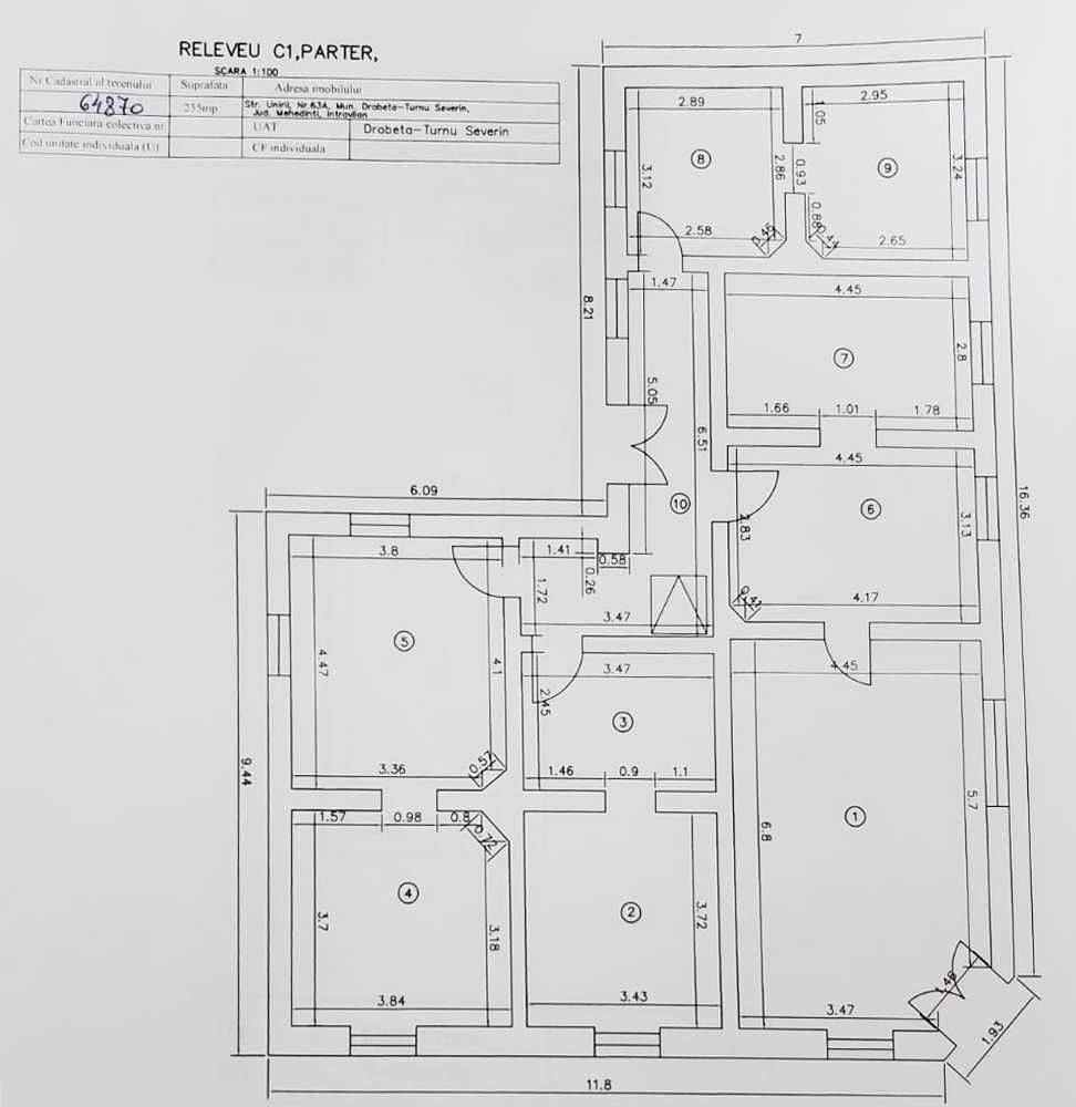 Casă de vânzare în centru Drobeta-Turnu Severin