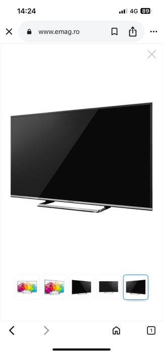 Tv panasonic schimb cu boxa
