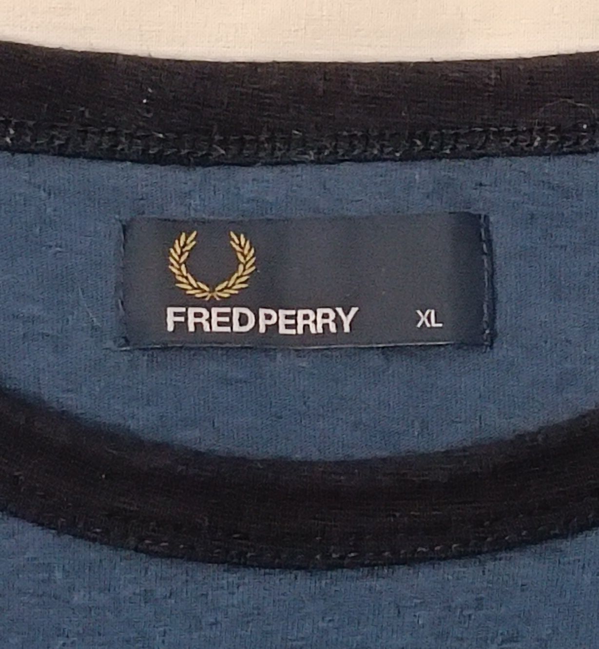 Fred Perry Logo T-Shirt оригинална тениска XL памучна фланелка