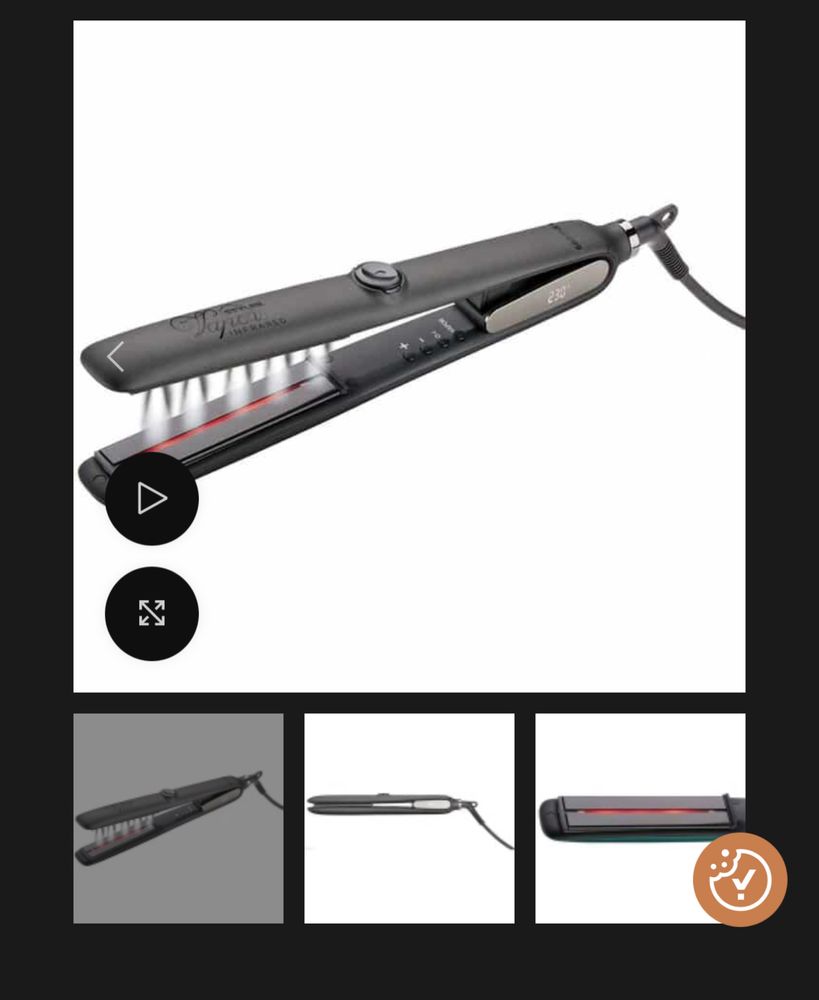 Професионална преса за коса Gamma+ Vapor Styler Infrared