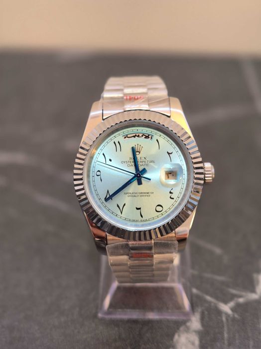 Automatic Day-Date Arabic Dial - Tiffany - 41mm