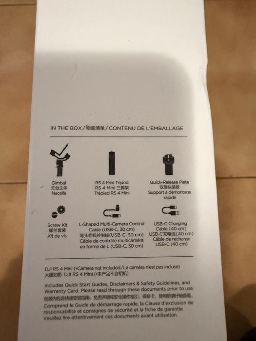 Stabilizator Dji Rs4 Mini sigilat!