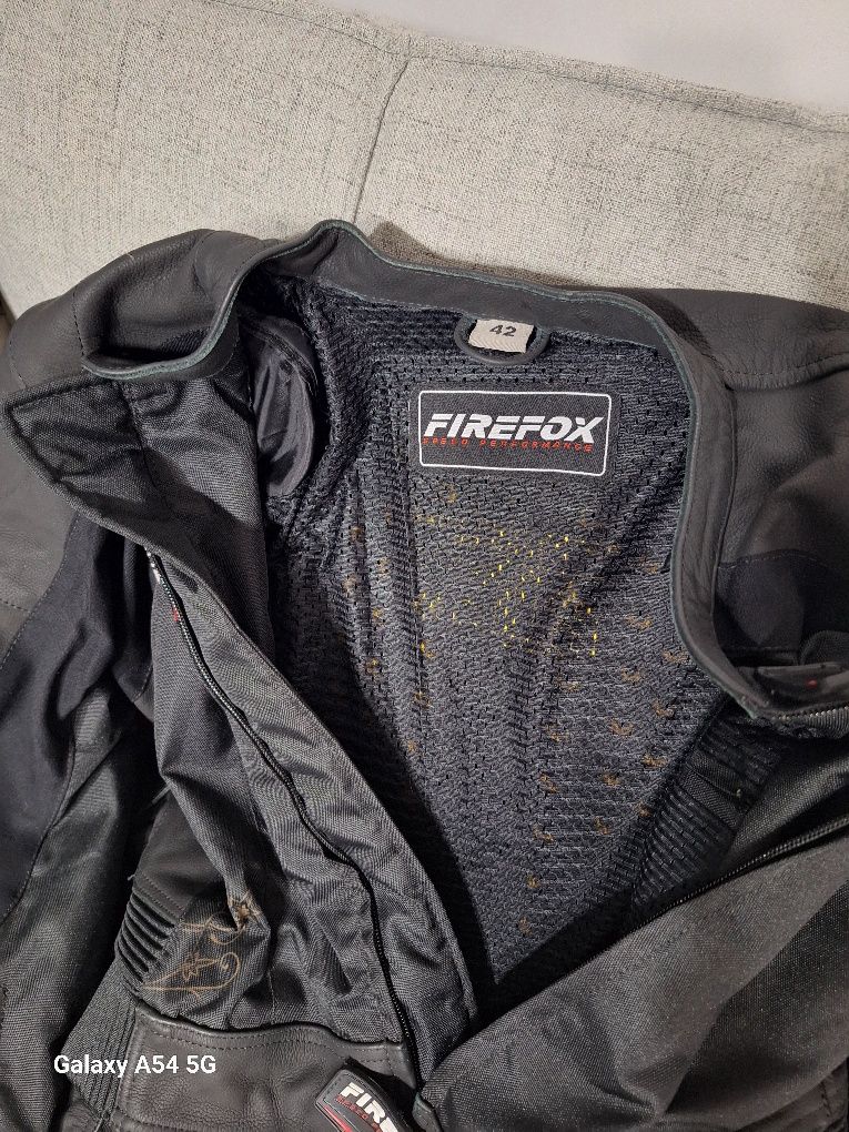 Costum moto dama/femei piele Firefox marime42