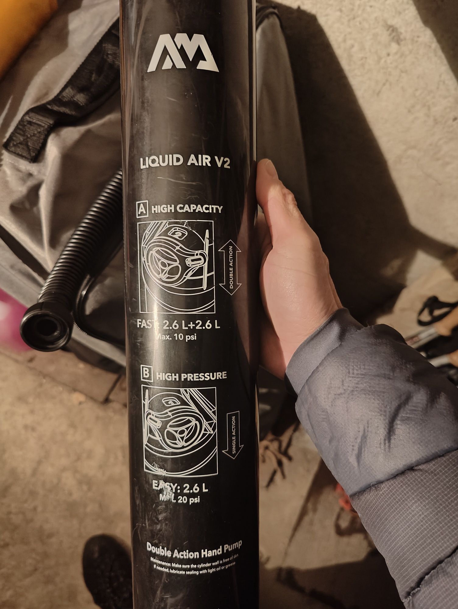Pompa Sup Aquamarina Liquid Air V2