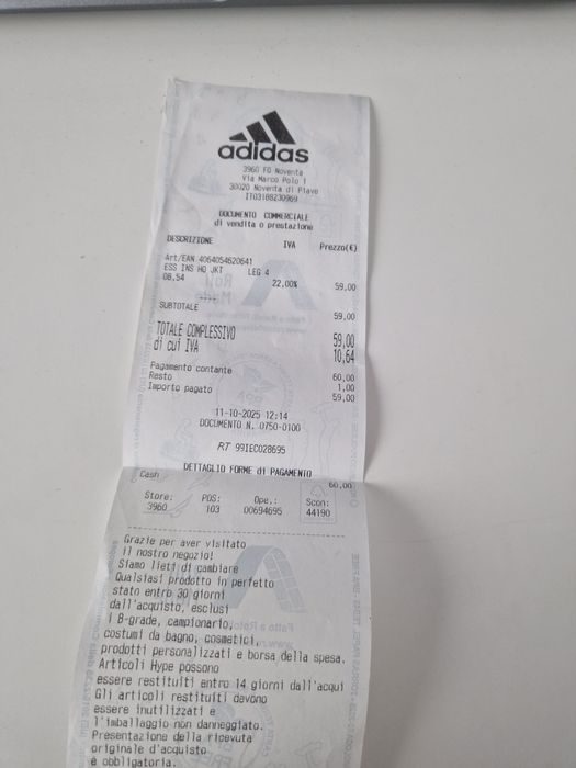 Jacketa Adidas albastra