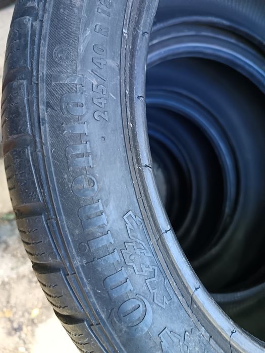Anvelope MS iarna 245 40 18 continental 2015 6.5mm