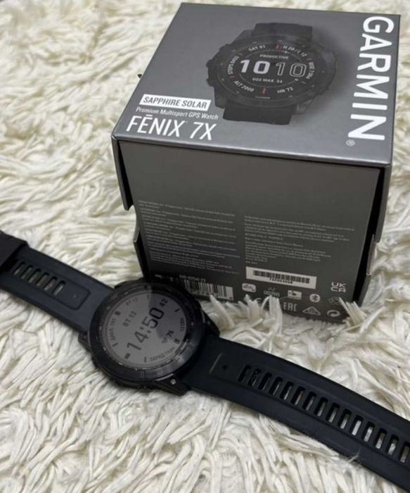 Garmin Fenix 7x 51mm Sapphire Solar.