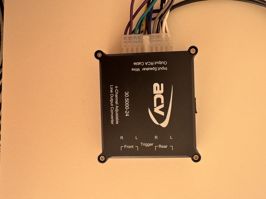 RCA uri si adaptor High Low