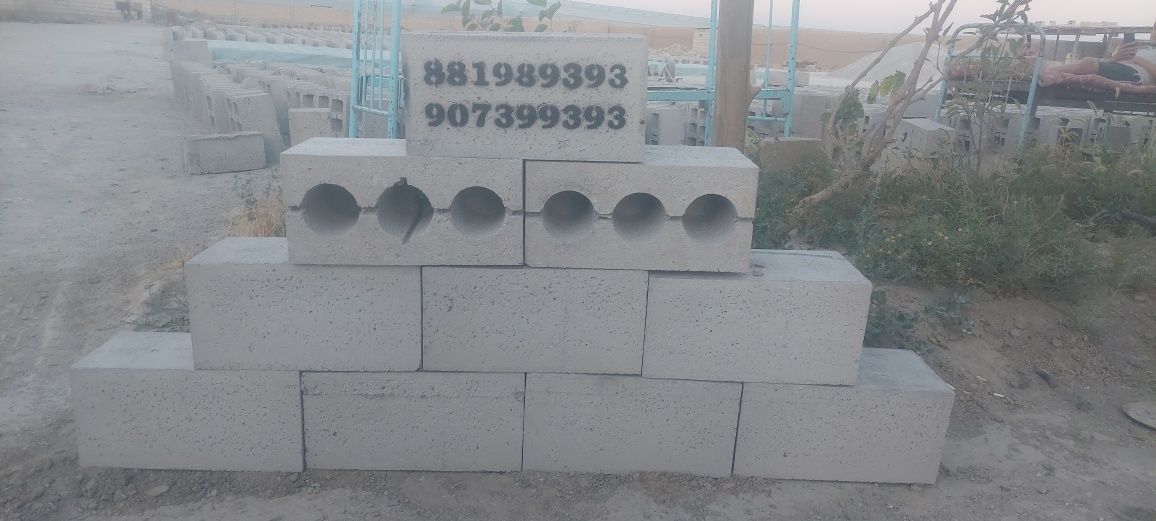 Shlakablok sotiladi sifatiga kafolat beriladi