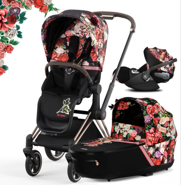 Vand Carucior Cybex Priam Spring Blossom 3 in 1