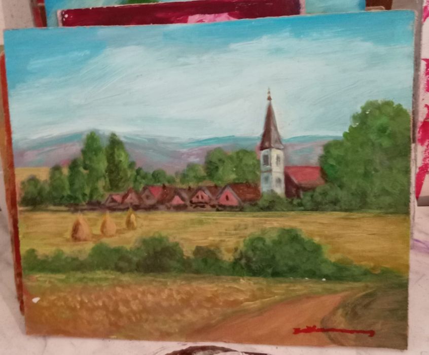 Arta pictura florii si peisaje superbe