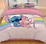 135/200 Комплект чаршаф и калъфка Лило и Стич Lilo and Stitch