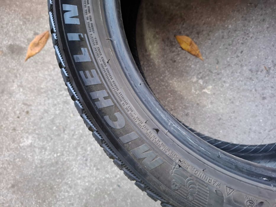 4 Зимни гуми Мишелин Алпин 245/45/19 ДОТ21 (безплатно поставяне)