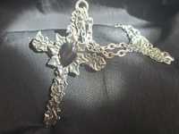 Pandativ Ivy Cross Alchemy England Gotic Cruce swarovski