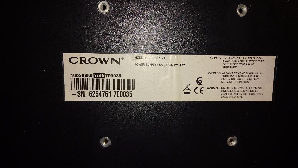 15"LCD Crown