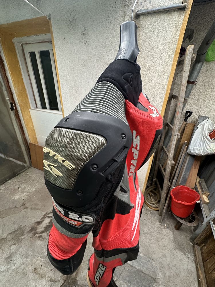 Costum moto piele Spyke Cyber 2.0 mărime 50