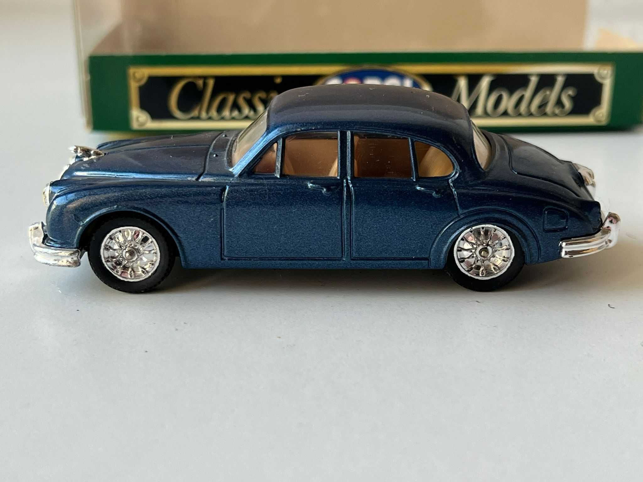 Macheta auto 1/43 Corgi Jaguar Mark II Blue