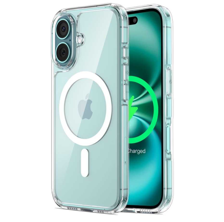 Husa Iphone Magsafe Magnetic 12/13/14/15/16 Transparent
