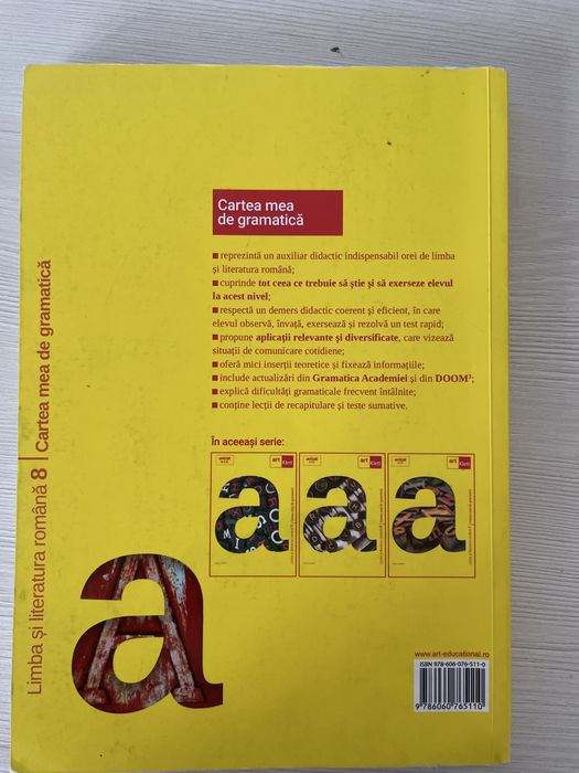 Gramatica clasa 8-art klett