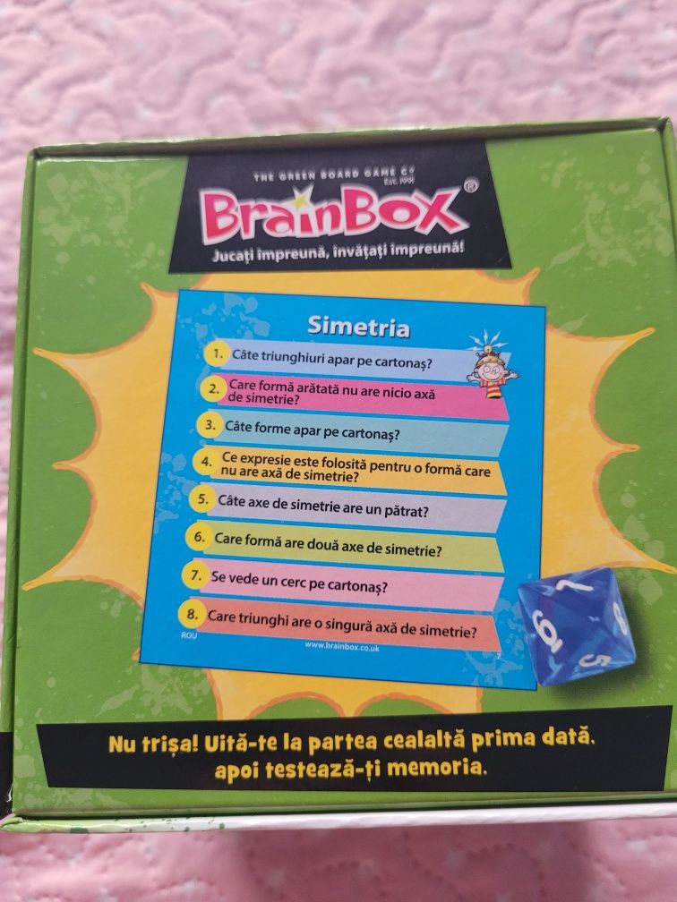 Joc Sa invatam mate 8+ BrainBox